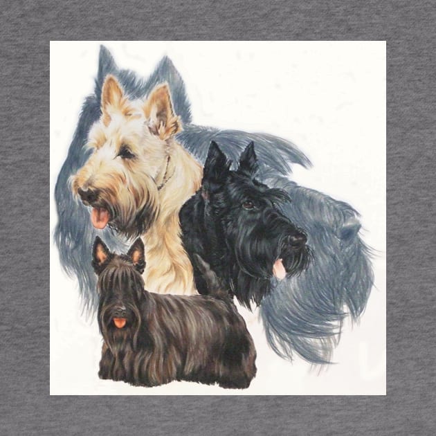 Scottish Terrier Montage by BarbBarcikKeith